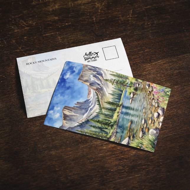 Rocky Mountain National Park Dream Sjö vykort (Skapare uppladdad)