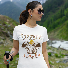 Rocky Mountain National Park Fun landscape T Shirt