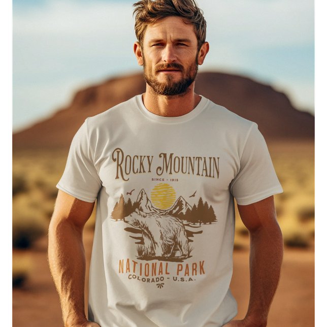 Rocky Mountain National Park Fun landscape T Shirt (Skapare uppladdad)