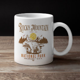 Rocky Mountain National Park Funny Kaffemugg