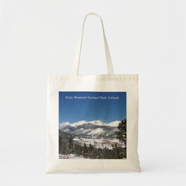 Rocky Mountain National Park-handväska Tygkasse (Framsidan)