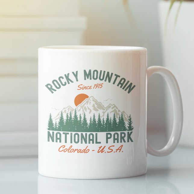 Rocky Mountain National Park  Kaffemugg (Skapare uppladdad)