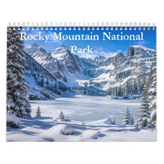 Rocky Mountain National Park-kalender  Kalender