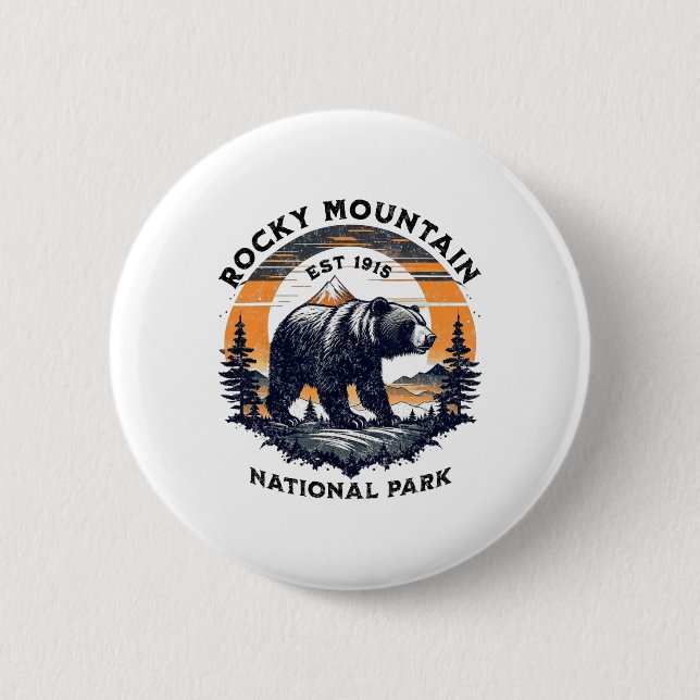 Rocky Mountain National Park  Knapp (Framsida)