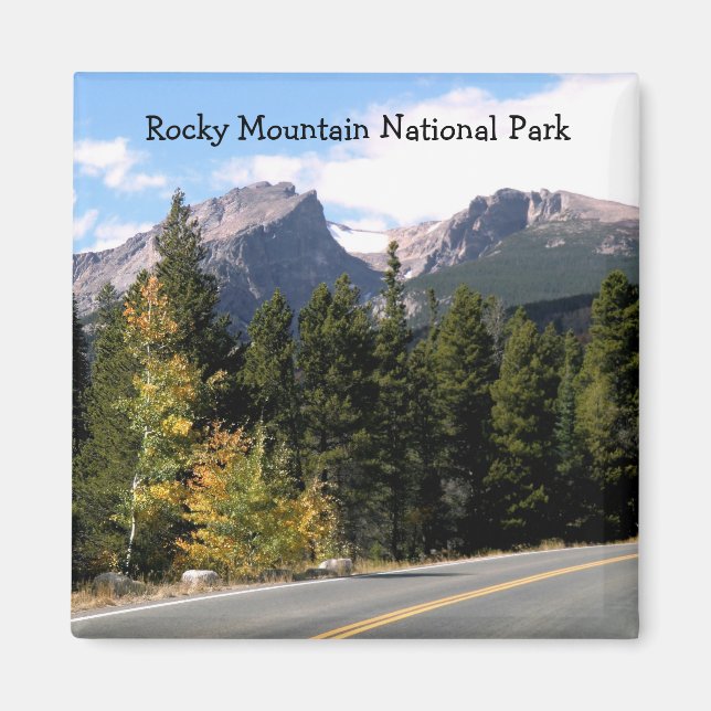 Rocky Mountain National Park Magnet (Framsidan)