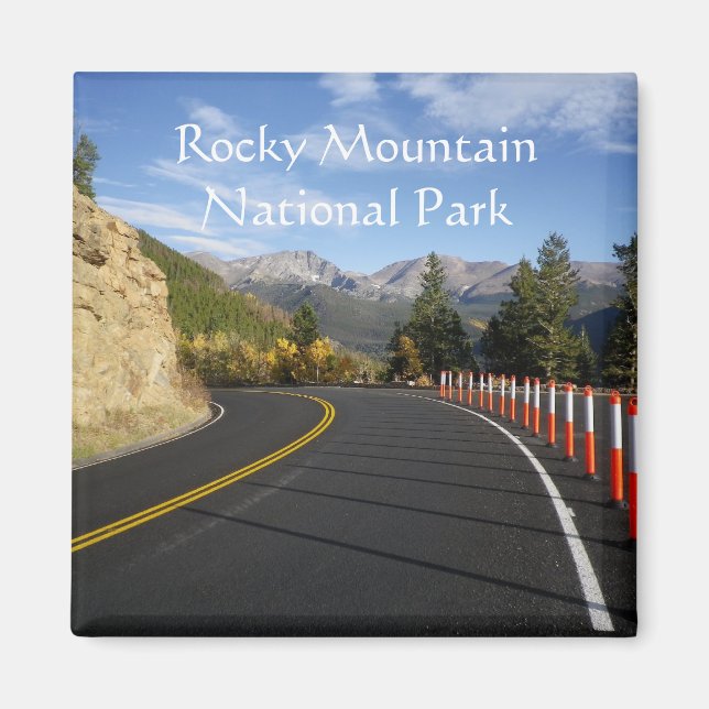 Rocky Mountain National Park Magnet (Framsidan)