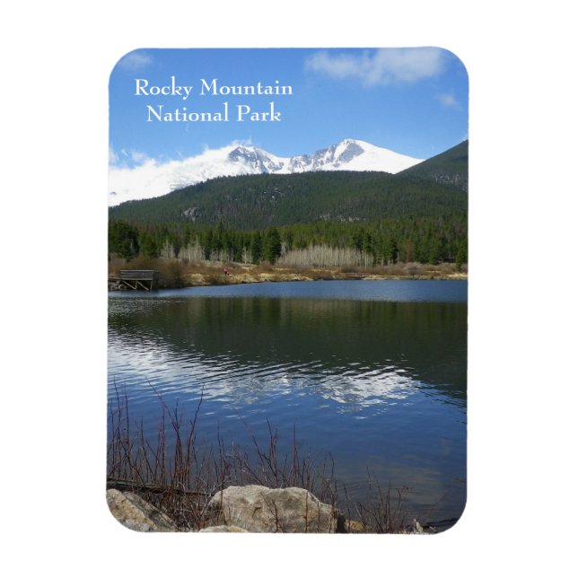 Rocky Mountain National Park Magnet (Vertikal)