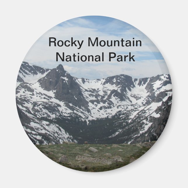 Rocky Mountain National Park Magnet (Framsidan)