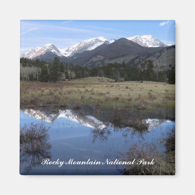 Rocky Mountain National Park Magnet (Framsidan)