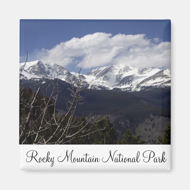Rocky Mountain National Park Magnet (Framsidan)