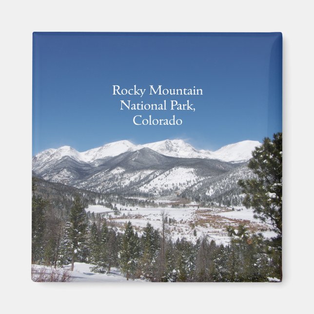 Rocky Mountain National Park Magnet (Framsidan)