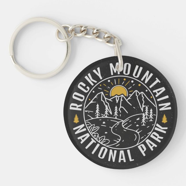 Rocky Mountain National Park Minimalist Souvenirs (Framsidan)