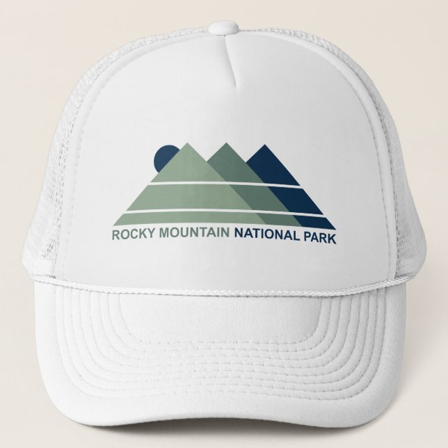 Rocky Mountain National Park Mountain Sun Keps (Framsida)