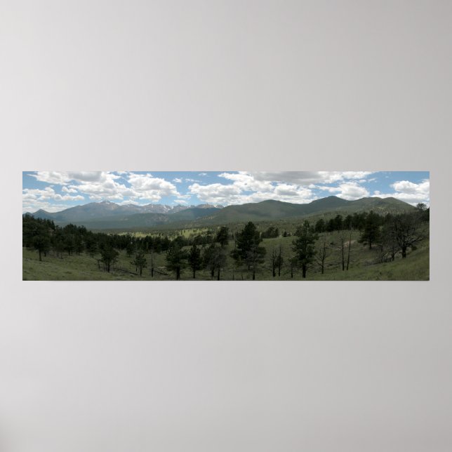 Rocky Mountain National Park Panoramic 1 Poster (Framsidan)