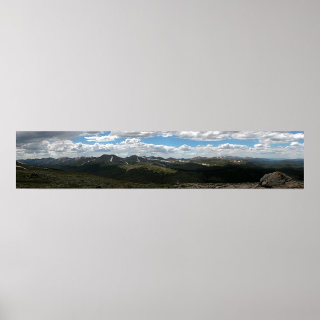 Rocky Mountain National Park Panoramic 4 Poster (Framsidan)