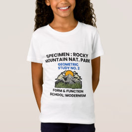 Rocky Mountain National Park Retro-exemplar T Shirt