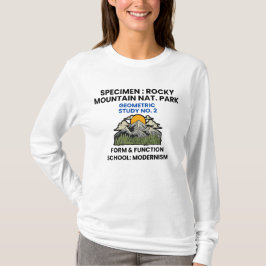 Rocky Mountain National Park Retro-exemplar T Shirt