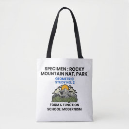 Rocky Mountain National Park Retro-exemplar Tygkasse