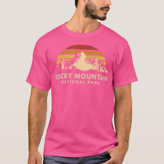 Rocky Mountain National Park Souvenir Hiking Campi T Shirt