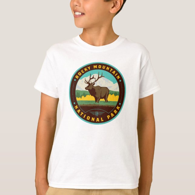 Rocky Mountain National Park T Shirt (Framsida)