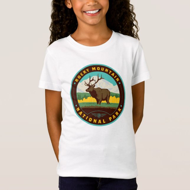 Rocky Mountain National Park T Shirt (Framsida)