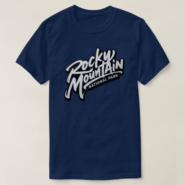 Rocky Mountain National Park T Shirt (Design framsida)