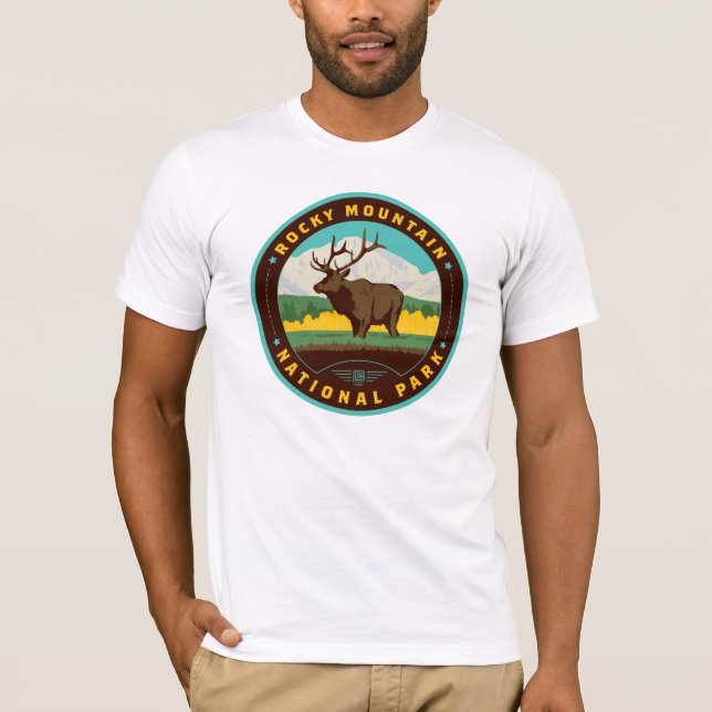 Rocky Mountain National Park T Shirt (Framsida)