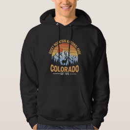 Rocky Mountain National Park Tröja Colorado Hoodie