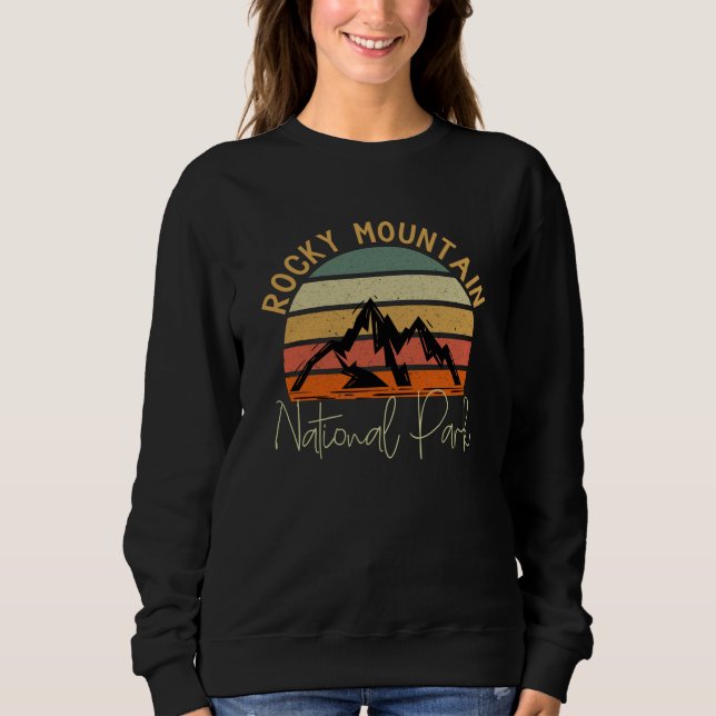 Rocky Mountain National Park USA T Shirt (Framsida)