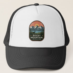 Rocky Mountain National Park Vintage-märke Keps