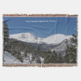 Rocky Mountain Nationalpark 2 proppfilt Filt