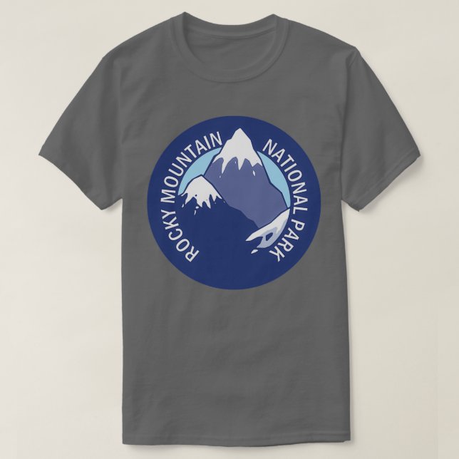 Rocky Mountain Nationalpark 2 T Shirt (Design framsida)