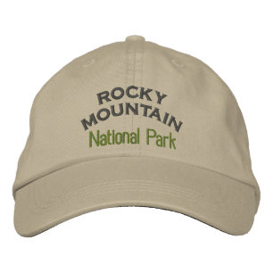 Rocky Mountain nationalpark Broderad Keps