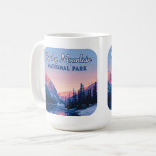 Rocky Mountain nationalpark Colorado Mountains Kaffemugg