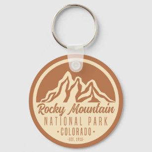 Rocky Mountain nationalpark Colorado Nyckelring