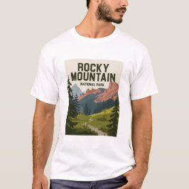Rocky Mountain nationalpark Colorado T Shirt