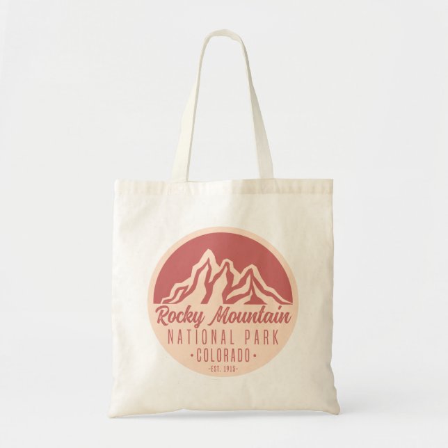 Rocky Mountain nationalpark Colorado Tygkasse (Framsidan)