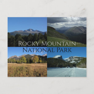Rocky Mountain nationalpark Colorado Vykort