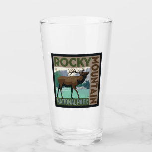 Rocky Mountain nationalpark Elk Glaskopp