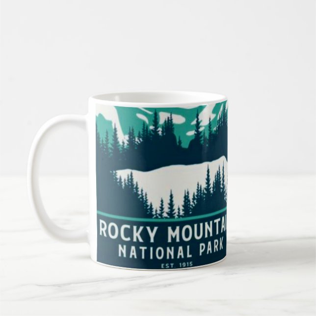 Rocky Mountain nationalpark Kaffemugg (Vänster)