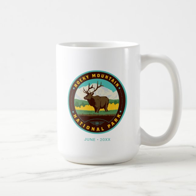 Rocky Mountain nationalpark Kaffemugg (Höger)
