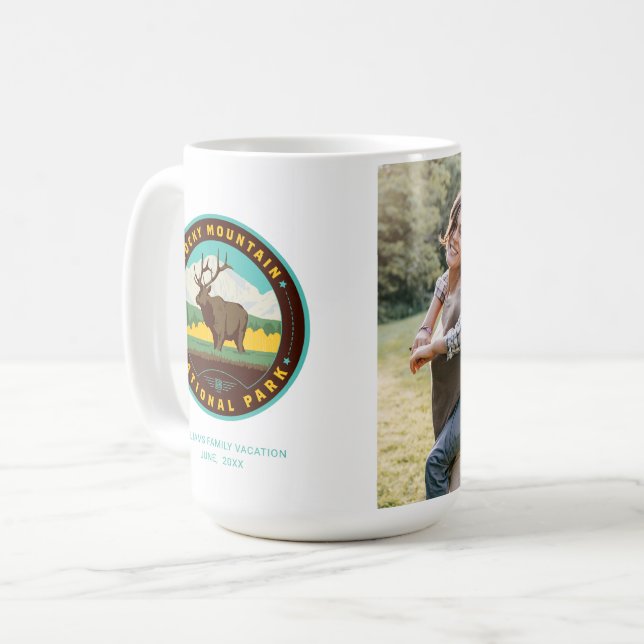 Rocky Mountain nationalpark Kaffemugg (Framsida vänster)