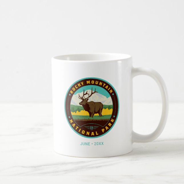 Rocky Mountain nationalpark Kaffemugg (Höger)
