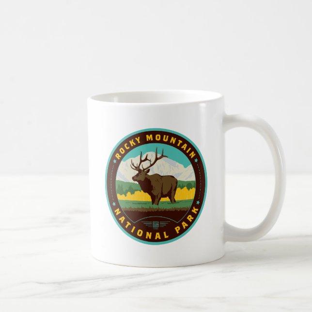 Rocky Mountain nationalpark Kaffemugg (Höger)