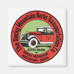 Rocky Mountain nationalpark Magnet