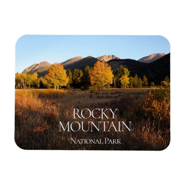 Rocky Mountain nationalpark Magnet (Horisontell)