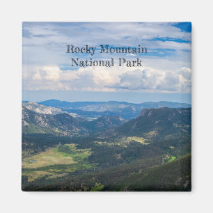 Rocky Mountain nationalpark, sommarVista-foto Magnet