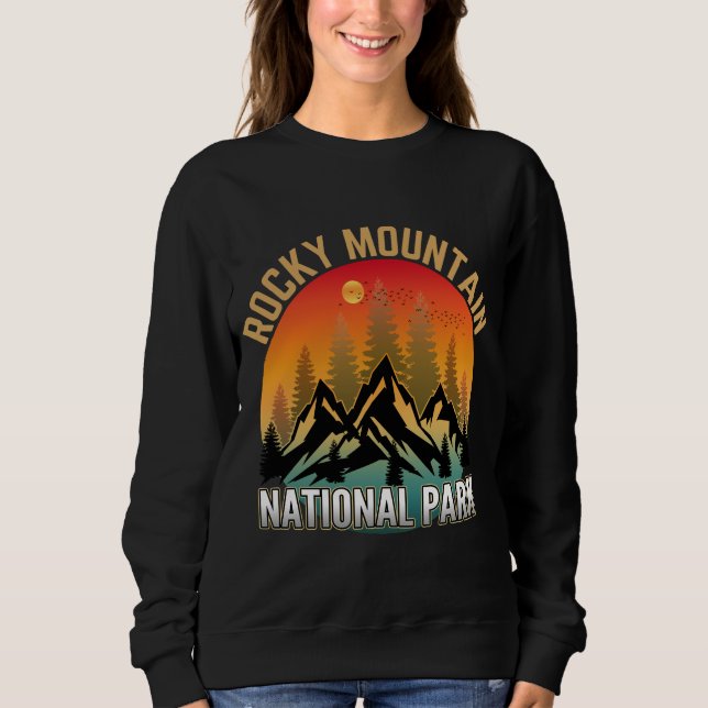 Rocky Mountain nationalpark T Shirt (Framsida)
