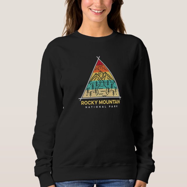 Rocky Mountain nationalpark T Shirt (Framsida)