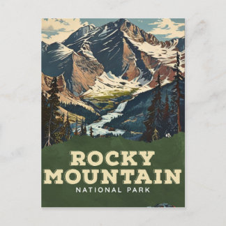 Rocky Mountain nationalpark Vykort